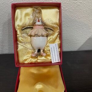 Department 56 Krinkles Penguin Jeweled Box 39371 NEW